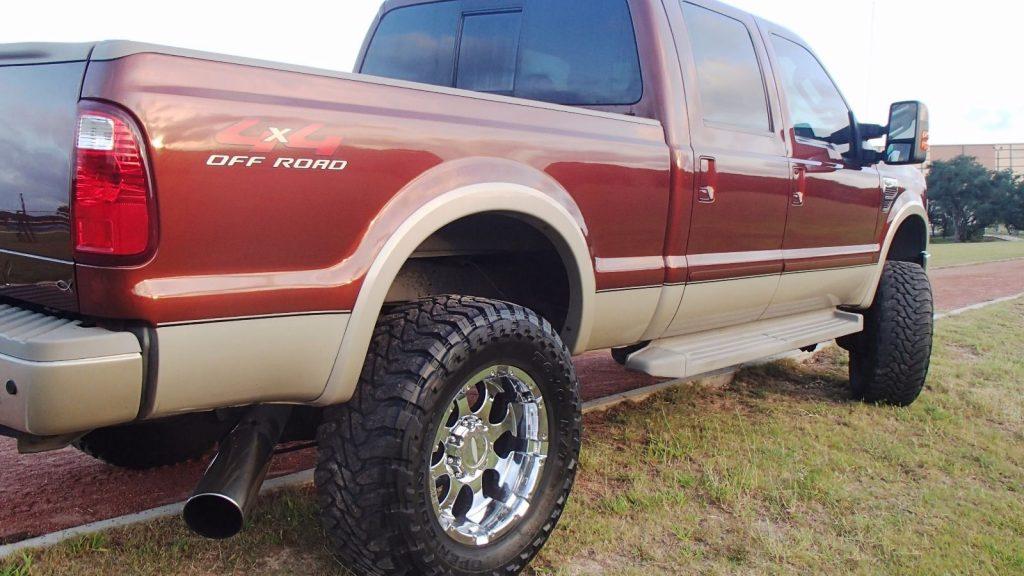 Tricked out 2008 Ford F 250 King Ranch Crew Cab