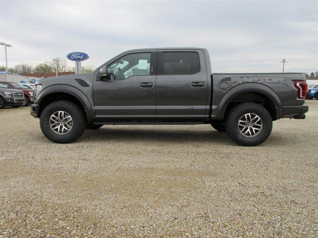 New and stock 2017 Ford F 150 Raptor Crew Cab