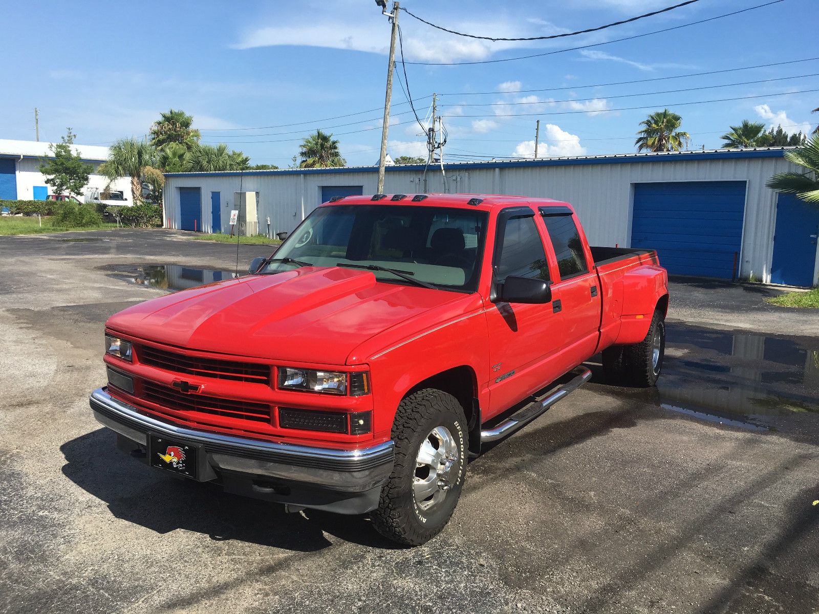 Chevrolet Silverado к1500 красно черная