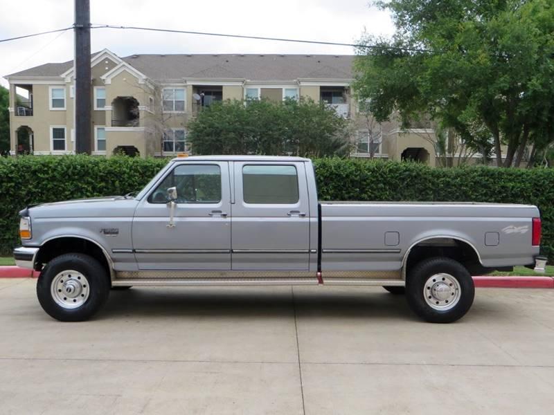 Completely stock 1997 Ford F 350 XLT crew cab