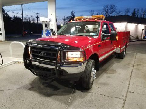 Former fire truck 2004 Ford F 550 crew cab for sale