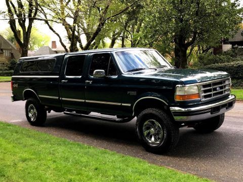 Great inside and out 1996 Ford F 350 XLT Crew Cab for sale