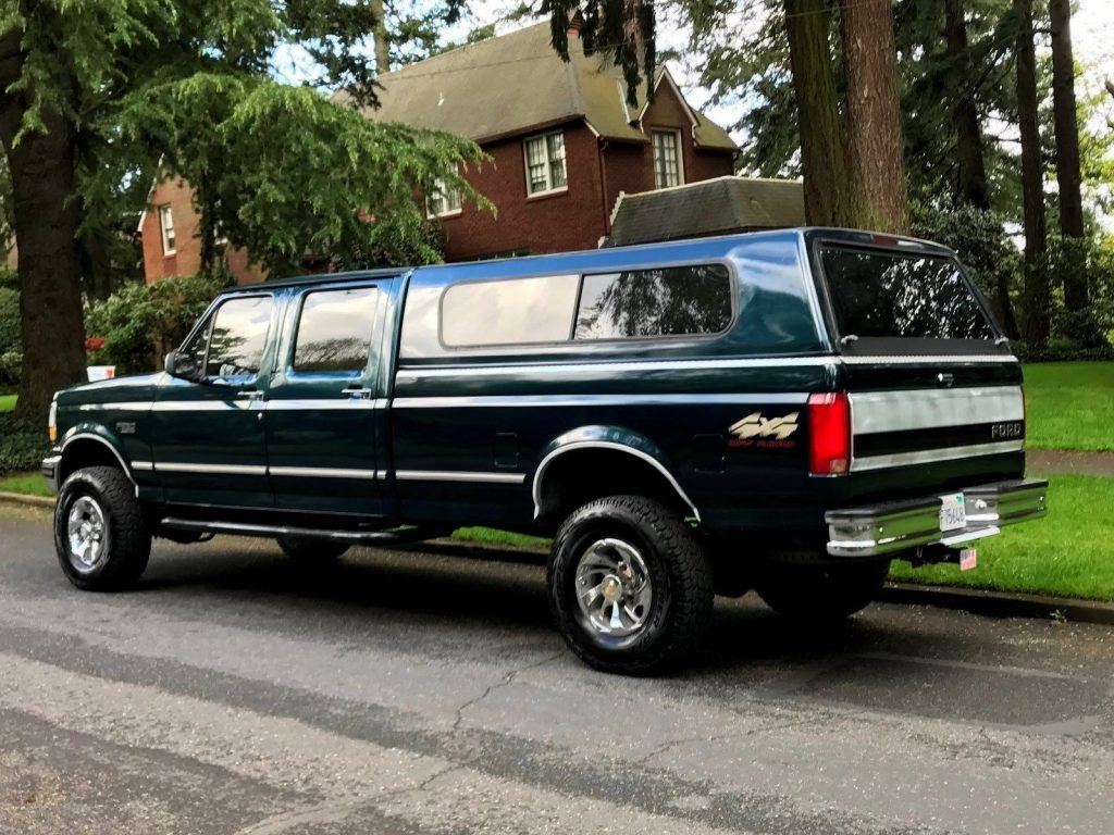 Great inside and out 1996 Ford F 350 XLT Crew Cab