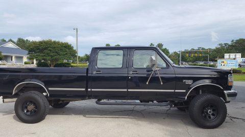 Nicely equipped 1995 Ford F 350 Crew Cab Pickup for sale