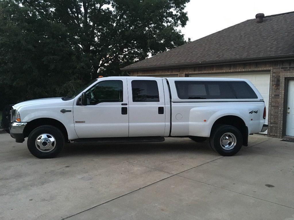 Long Bed 2001 Ford F 350 XLT Crew Cab 4WD DRW