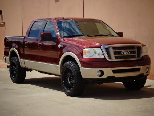 equipped and clean 2007 Ford F 150 King Ranch Crew Cab