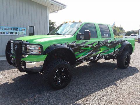 green beast 2007 Ford F 250 Lariat Crew Cab for sale