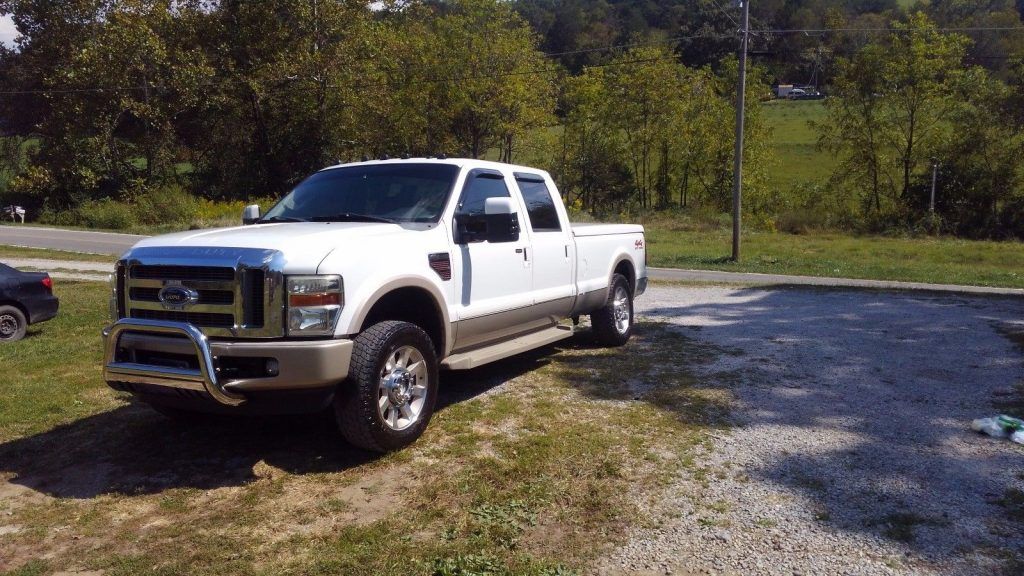 well maintained 2008 Ford F 250 King Ranch Edition crew cab
