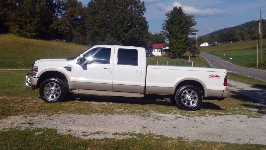 well maintained 2008 Ford F 250 King Ranch Edition crew cab