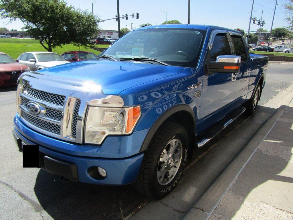 very nice 2009 Ford F 150 4WD Supercrew FX4 crew cab
