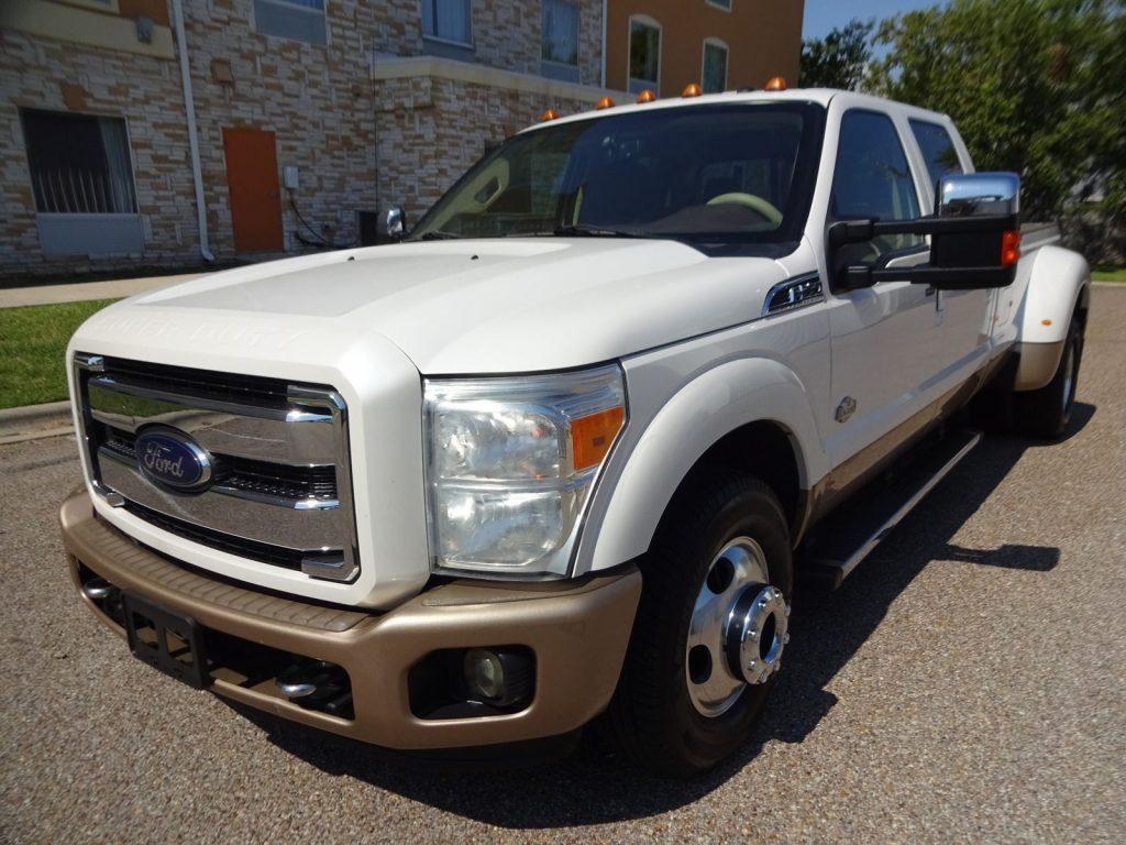 well equipped 2012 Ford F 350 King Ranch crew cab