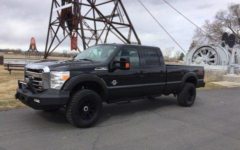 custom loaded 2015 Ford F 350 Lariat crew cab for sale