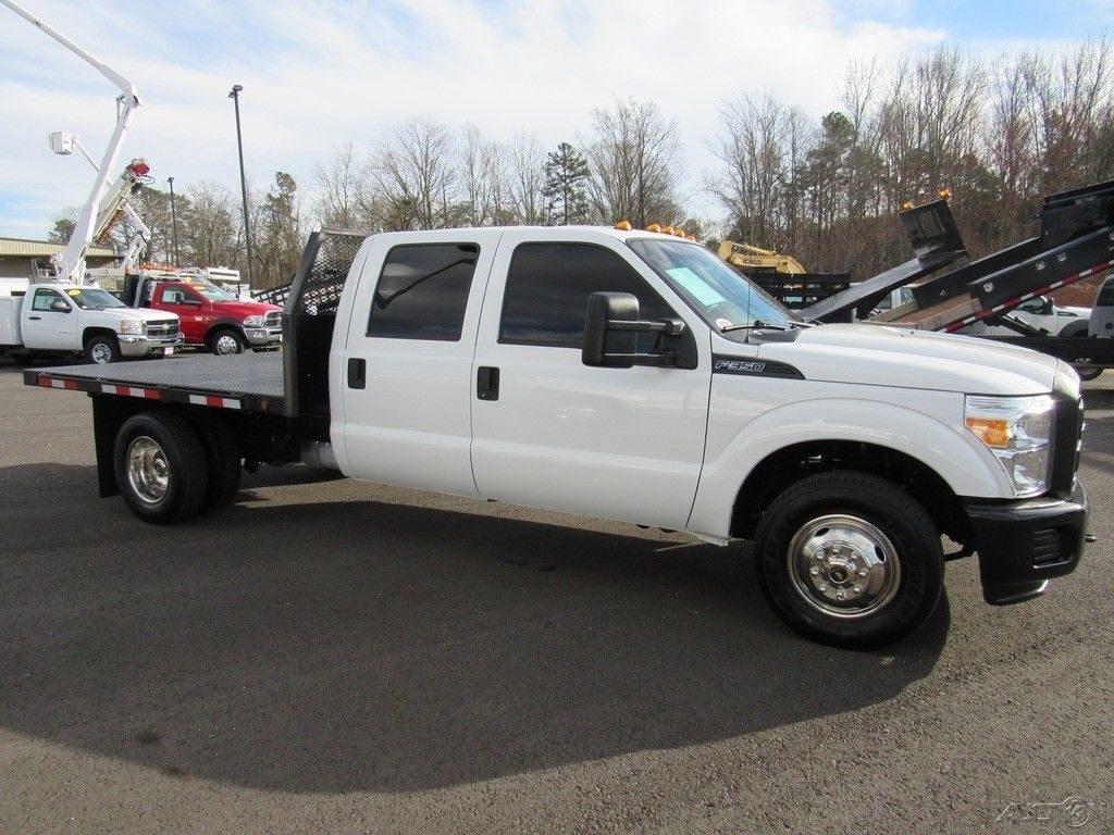 low miles 2015 Ford F 350 XL crew cab