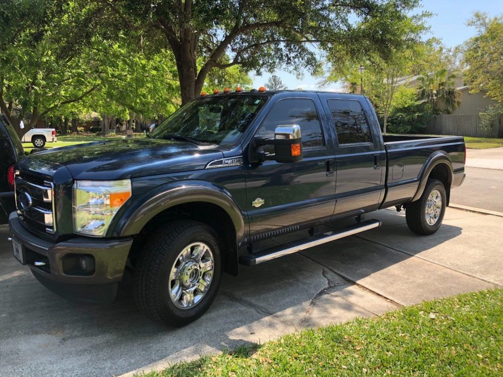 Very well taken care of 2015 Ford F 350 King Ranch Super Duty Crew Cab