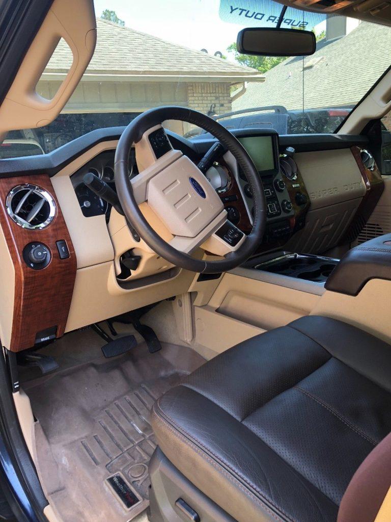 Very well taken care of 2015 Ford F 350 King Ranch Super Duty Crew Cab