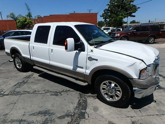 front damage 2005 Ford F 350 Super Duty King Ranch crew cab