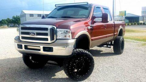 lifted 2005 Ford F 250 King Ranch crew cab for sale