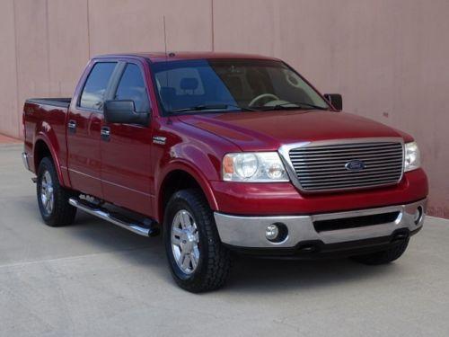 well equipped 2007 Ford F 150 Lariat 4×4 crew cab