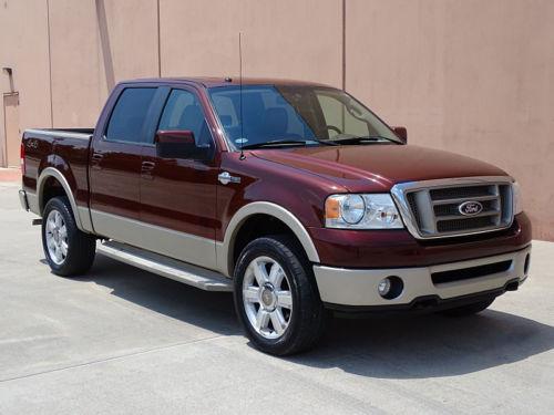 well maintained 2007 Ford F 150 KING RANCH crew cab