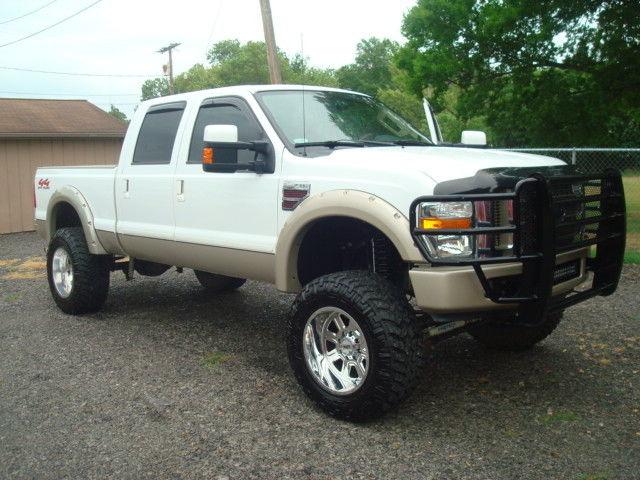 lifted 2008 Ford F 250 KING RANCH crew cab
