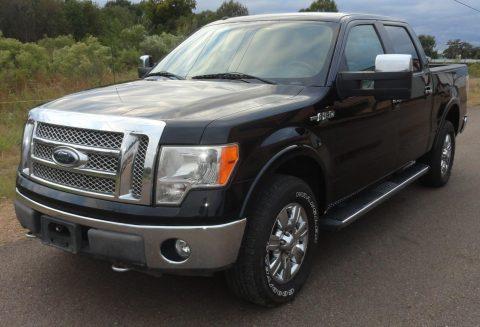 well optioned 2010 Ford F 150 Lariat 4&#215;4 crew cab for sale