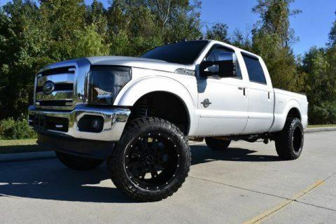 very nice 2011 Ford F 250 Lariat crew cab for sale