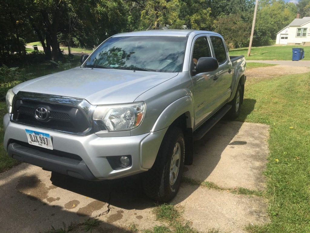well equipped 2012 Toyota Tacoma TRD crew cab