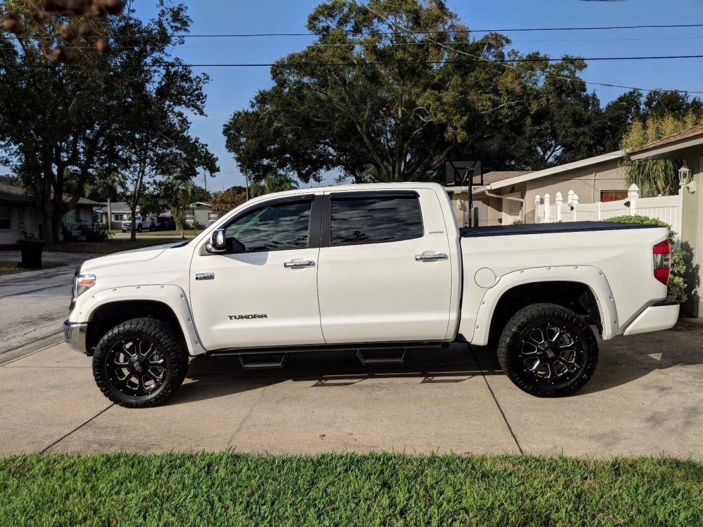 low miles 2018 Toyota Tundra Limited crew cab