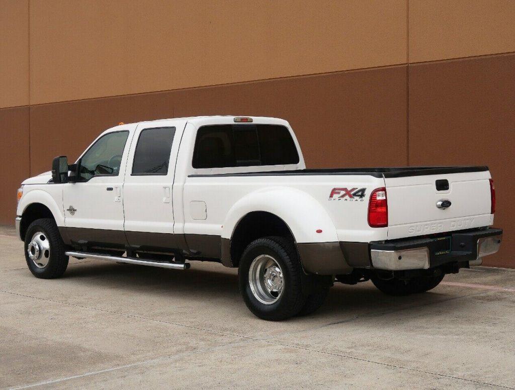nice and clean 2012 Ford F 350 Lariat crew cab