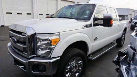nicely equipped 2012 Ford F 250 LARIAT crew cab for sale