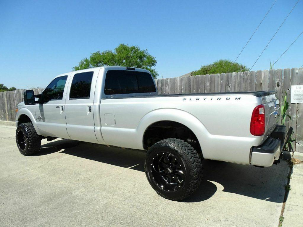 well equipped 2013 Ford F 350 Lariat crew cab