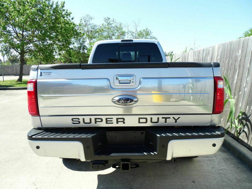 well equipped 2013 Ford F 350 Lariat crew cab