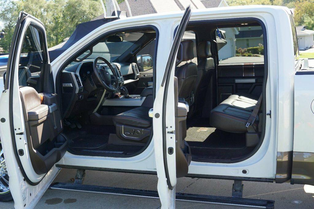 nice and clean 2015 Ford F 150 King Ranch crew cab
