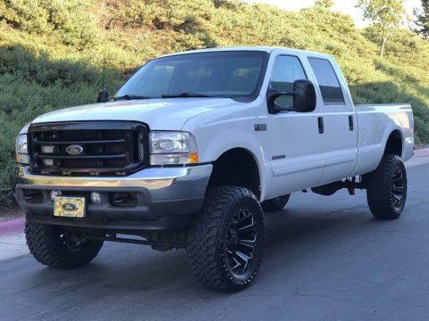 many upgrades 2001 Ford F 350 XLT long bed crew cab for sale