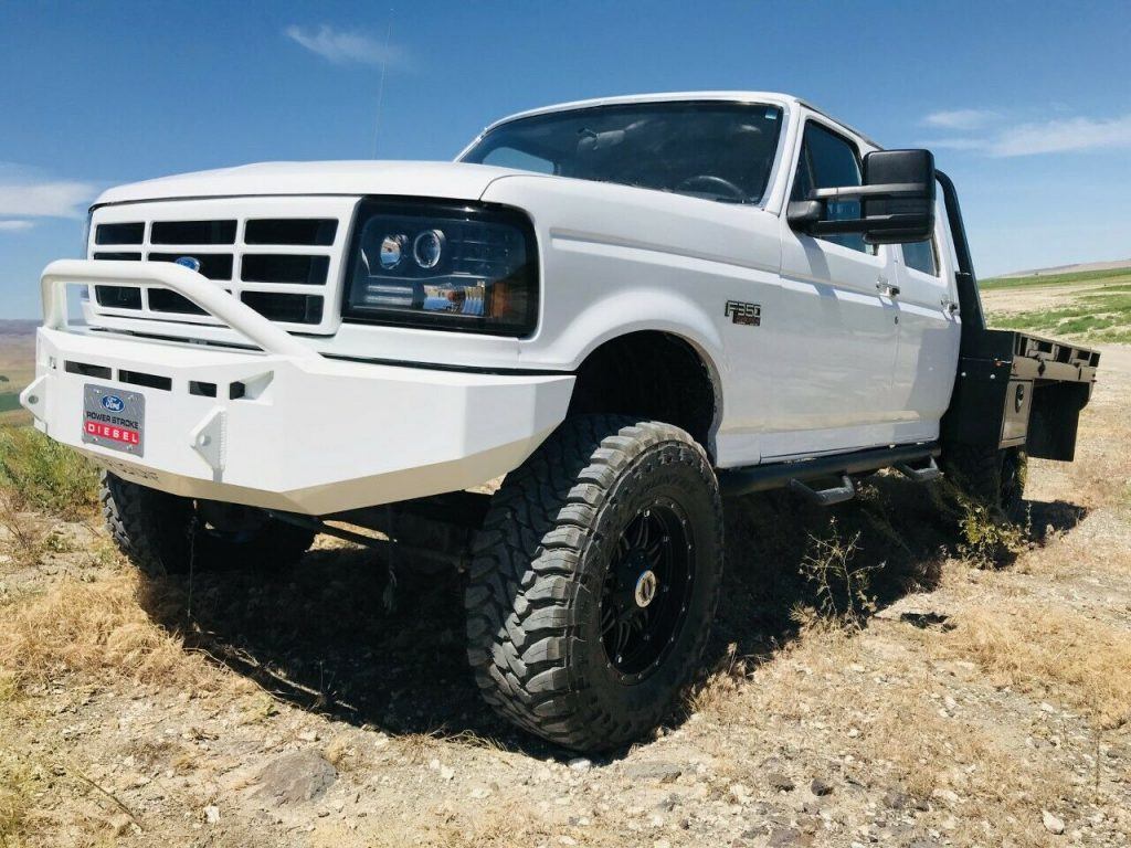 no issues 1996 Ford F 350 XLT crew cab