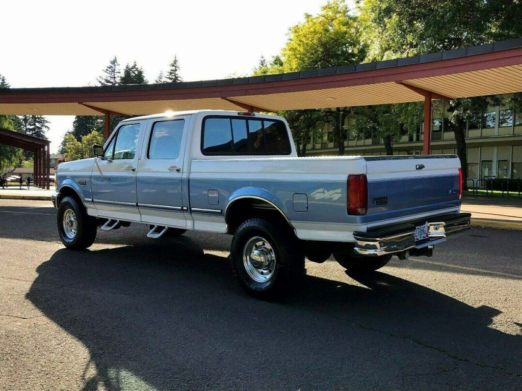 well maintained 1997 Ford F 250 XLT HD crew cab