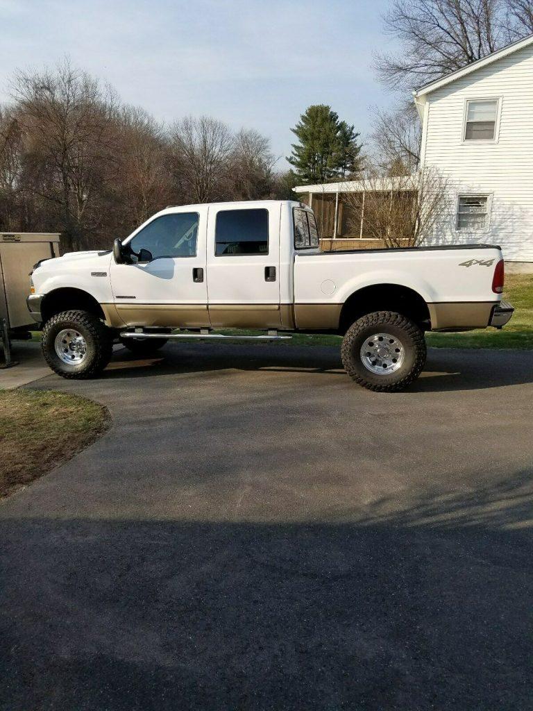 excellent shape 2001 Ford F 350 Lariat Leather Package crew cab