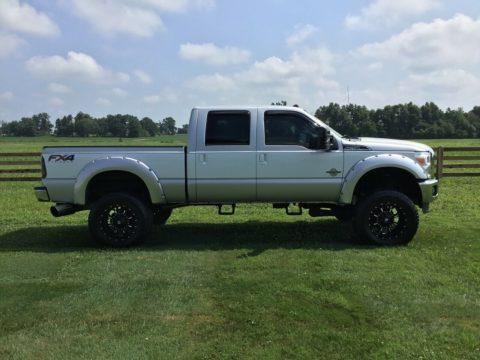 6 inch lift 2012 Ford F 250 Lariat Super Duty crew cab for sale