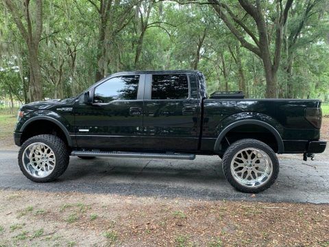low miles 2013 Ford F 150 FX4 crew cabs for sale