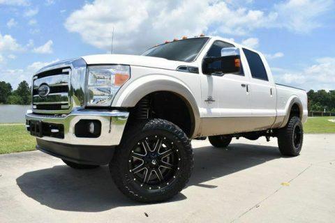 very clean 2014 Ford F 250 Lariat crew cab for sale