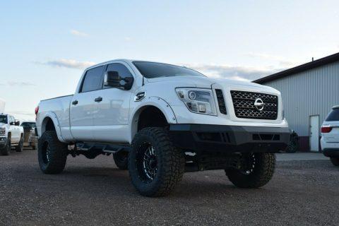 well modified 2016 Nissan Titan Pro4X crew cab for sale