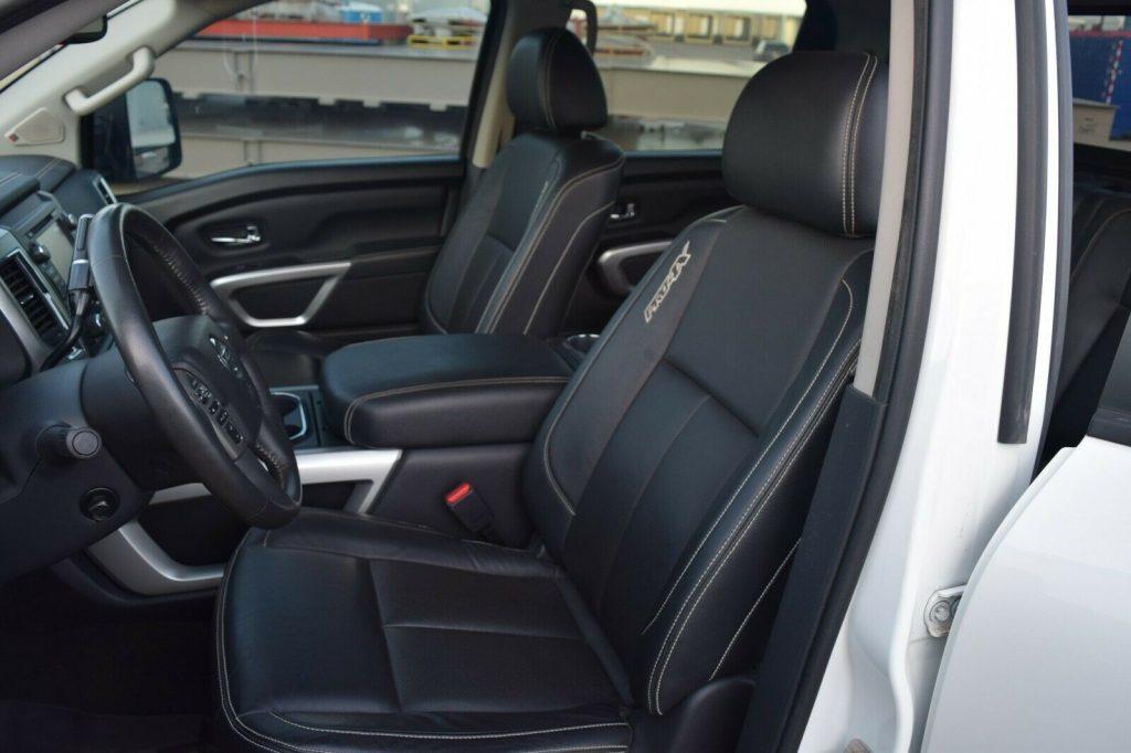 well modified 2016 Nissan Titan Pro4X crew cab