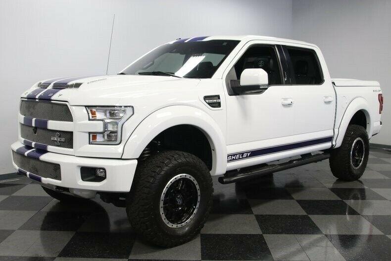 low miles 2016 Ford F 150 Shelby crew cab