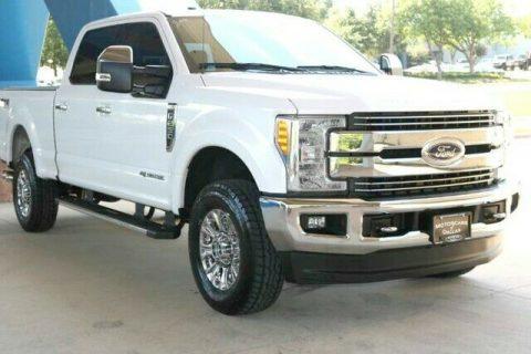 low miles 2017 Ford F 250 Lariat crew cab for sale