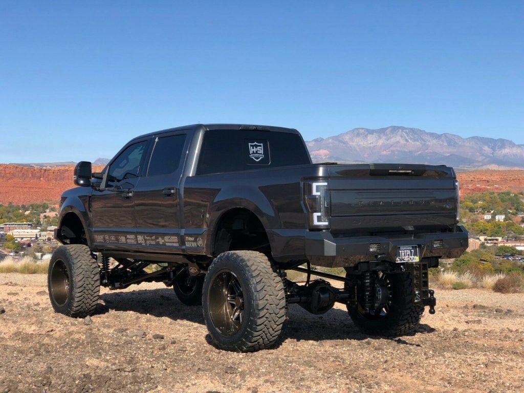 well modified 2017 Ford F 350 Platinum crew cab