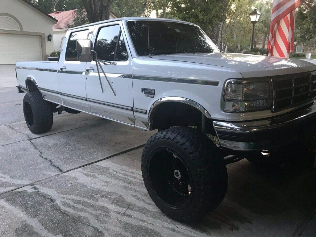 great running 1997 Ford F 350 XLT crew cab