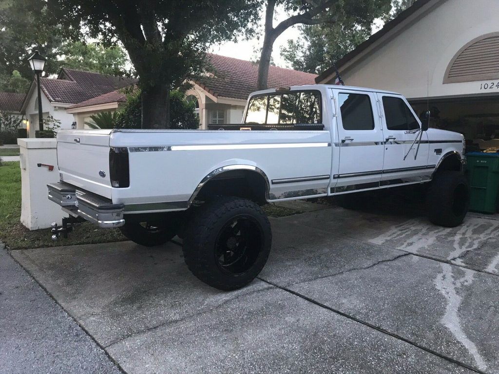 great running 1997 Ford F 350 XLT crew cab