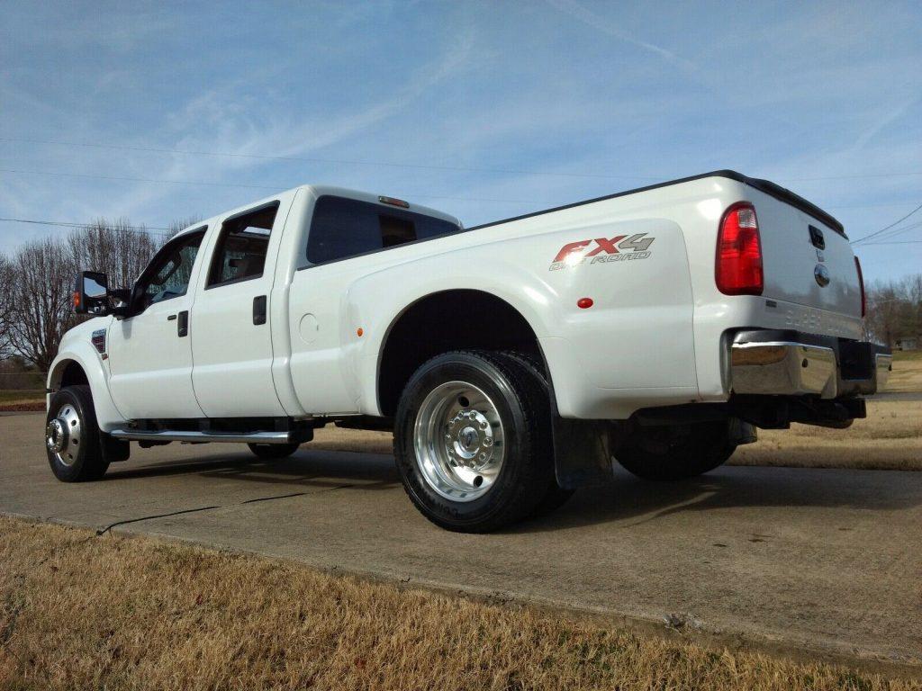 well equipped 2008 Ford F 450 Lariat crew cab