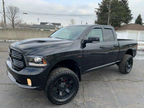 great shape 2016 Ram 1500 Black Sport PACKAGE crew cab for sale
