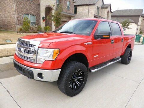 very nice 2014 Ford F 150 4WD Supercrew 145 XLT crew cab for sale